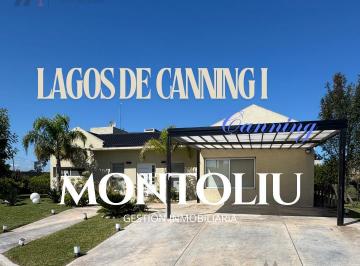 Casa · 160m² · 7 Ambientes · 2 Cocheras · Casa en Venta Lagos de Canning I
