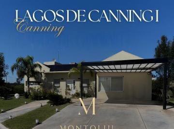 Casa · 160m² · 7 Ambientes · 2 Cocheras · Casa en Venta Lagos de Canning I