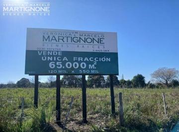 Campo · 65000m² · 1 Ambiente · Única Fracción 65.000 m²