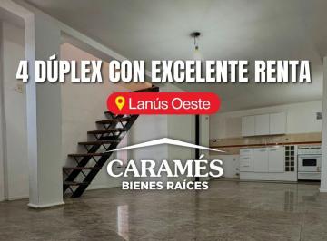 GOC-GOC-455_2 · Venta en Block: 4 Dúplex C/ Renta Asegurada en Lanús Oeste