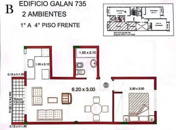 Departamento · 30m² · 1 Ambiente · En Venta Departamento de 1 Ambiente en Construccion Nuevo Proyecto en Palomar F: 10297