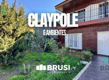 Casa · 110m² · 6 Ambientes · 2 Cocheras · Casa en Venta en Claypole - 6 Ambientes