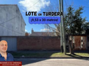 Terreno · Lote en Turdera, Limpio y Sin Demolición!