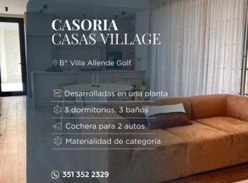 Casa · 564m² · 3 Dormitorios · 2 Cocheras · Casa en Housing Villa Allende Golf