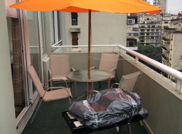 Departamento de 3 ambientes, Palermo · Alquiler en Torres Las Plazas 3 Ambientes Amoblado 80 m²