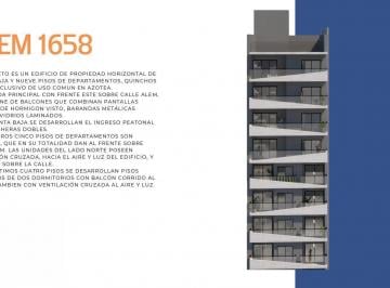 Departamento · 41m² · 1 Ambiente · Venta - Departamento Monoambiente - Barrio Martin, Rosario.