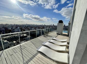 Departamento · 33m² · 1 Ambiente · Alquiler Temporario Monoambiente con Balcon. Palermo Hollywood. Torre Full Amenities. Seguridad 24hs