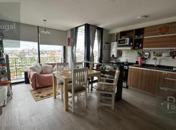 Departamento · 40m² · 2 Ambientes · 1 Cochera · Alberdi: Urrutia 400, 1 Dormitorio con Cochera, Moderno