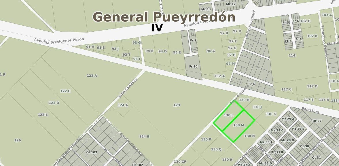 Cuatro hectáreas de terreno baldío (40.) en Parque Palermo
