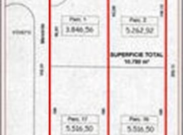 Terreno · 10780m² · Excelente Fracción con 60 m de Frente Sobre Panamericana