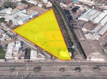 Terreno · 260m² · Fraccion Comercial 10.184 m² en Esquina Frente a Av Pte Peron (Ex Gaona) - Moron