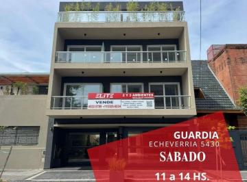 Departamento de 3 ambientes, Villa Urquiza · Depto 3 Amb a Estrenar con Balcon Al Frente