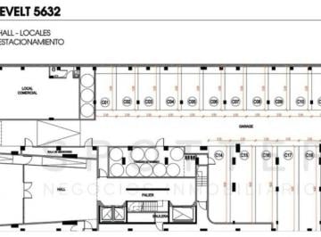 Garage · 22m² · Cochera - Villa Urquiza