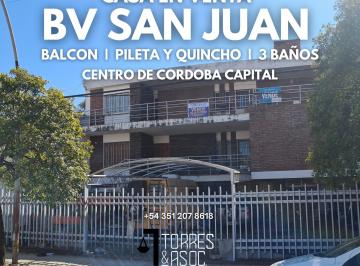 Casa de 9 ambientes, Córdoba · Casa en Venta Centro de Cordoba Capital - Pileta Quincho 4 Dorm.