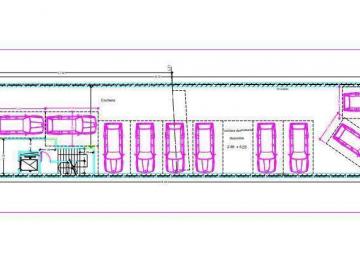 Garage · 24m² · 6 Cocheras · V. del Parque J. Pedro Varela 3426 Cocheras Descubiertas Entrega Marzo/abril 2022