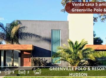 Casa de 5 ambientes, Berazategui · Venta de Casa 5 Amb Barrio Cerrado Greenville Polo & Resort, Hudson, Berazategui