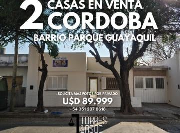 Casa de 9 ambientes, Córdoba · Casas en Venta – Ideal Inversión o Vivienda en Barrio Parque Guayaquil