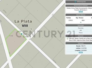 Terreno · 9053m² · Lote en Venta en Estancia Chica, Abasto, La Plata