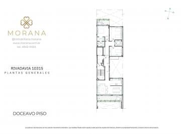 Departamento · 113m² · 4 Ambientes · 1 Cochera · Departamento 4 Ambientes. | Av Rivadavia Al 10300 - 12a