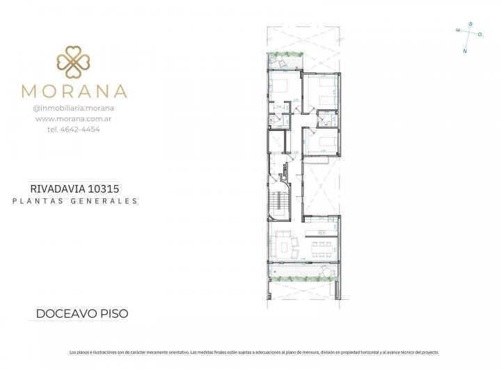 Departamento en venta en Villa Luro · 4 ambientes