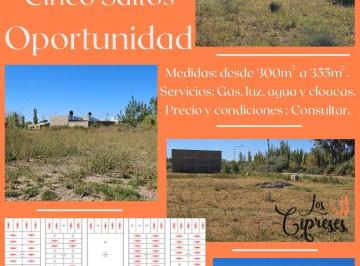 Terreno , Cinco Saltos · Loteo Los Cipreses - Cinco Saltos