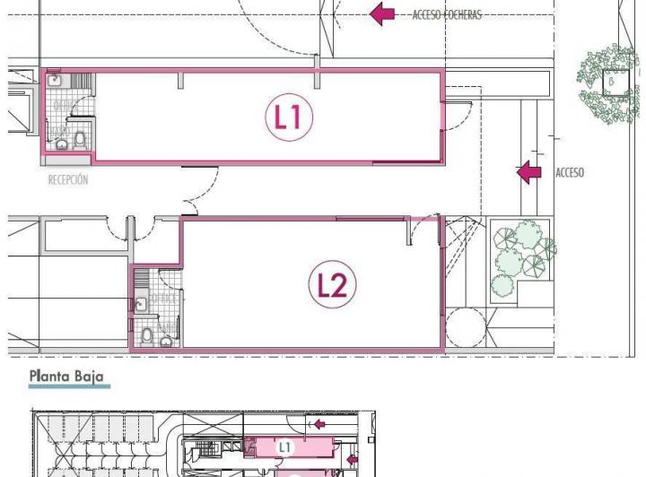 Local comercial · 54m² · 1 Ambiente