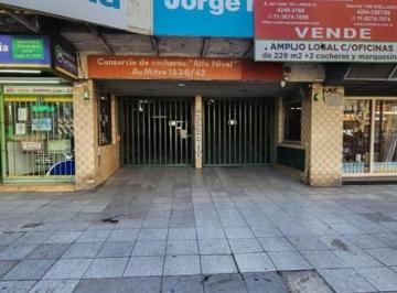 Garage · 12m² · 1 Cochera · Cochera Cubierta en Venta S/Av Mitre 1800 Avellaneda