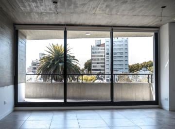 Living · En Venta Departamento de un Dormitorio Balcón Al Frente Sobre Av Francia