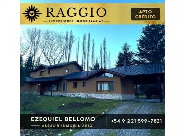Casa · 4000m² · 6 Ambientes · 1 Cochera · Apto Crédito - Casa de 4 Habitaciones en Paraje Entre Ríos, a m de Ruta 40, Lago Puelo (Ez - 39)