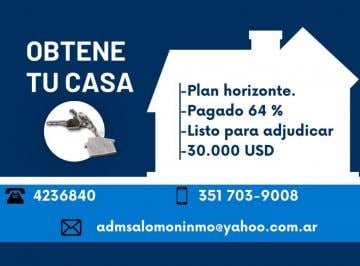 Casa de 5 ambientes, Córdoba · Vendo Plan Horizonte Super Avanzado!