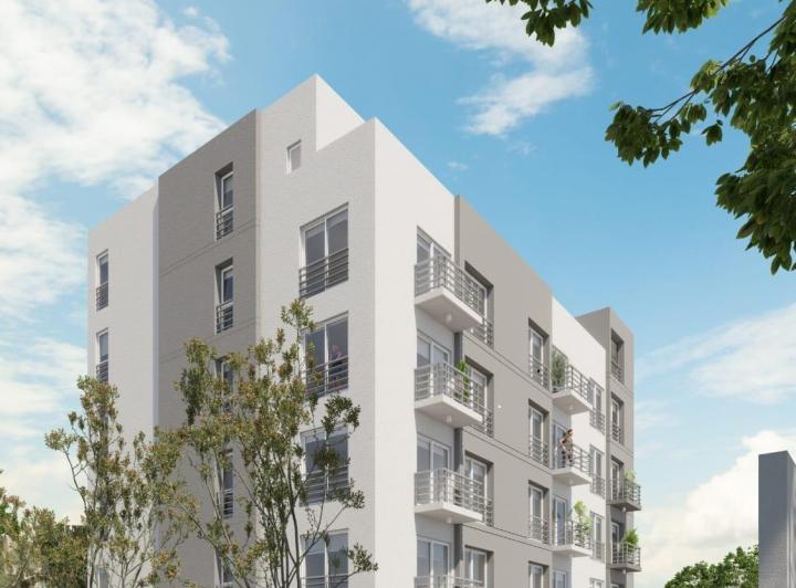 Desarrollo vertical , Morón · Edificio J. B. justo 969 Haedo