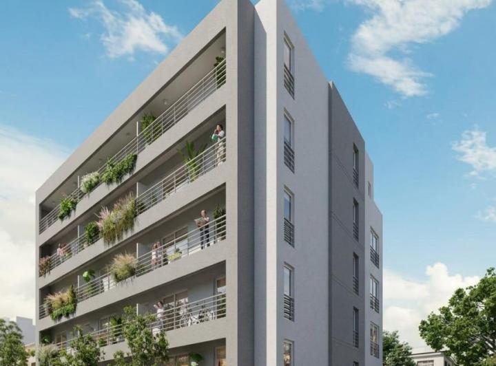 Desarrollo vertical , Morón · Edificio J. B. justo 969 Haedo