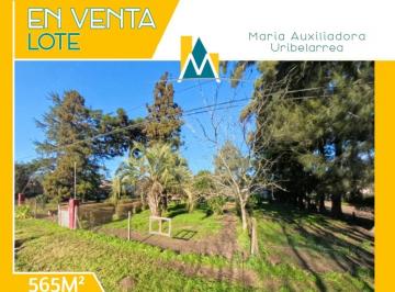 Terreno · 565m² · Terreno en Venta Uribelarrea