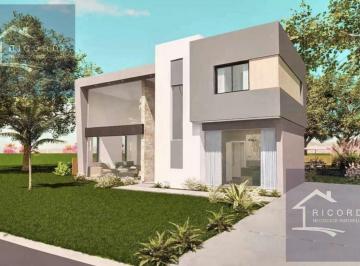 Casa · 181m² · 4 Ambientes · 1 Cochera · Casa en Venta a Estrenar en Barrio Santa Elena, Pilar del Este.