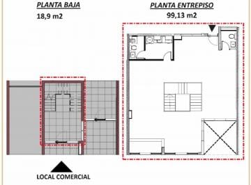 Oficina comercial · 118m² · Oficinas - Planta Libre - Centro, Resistencia
