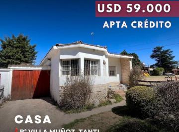 Casa · 80m² · 5 Ambientes · 1 Cochera · Venta de Propiedad de 2 Dorm. y Cochera a 300 m de Ruta 28 en Tanti