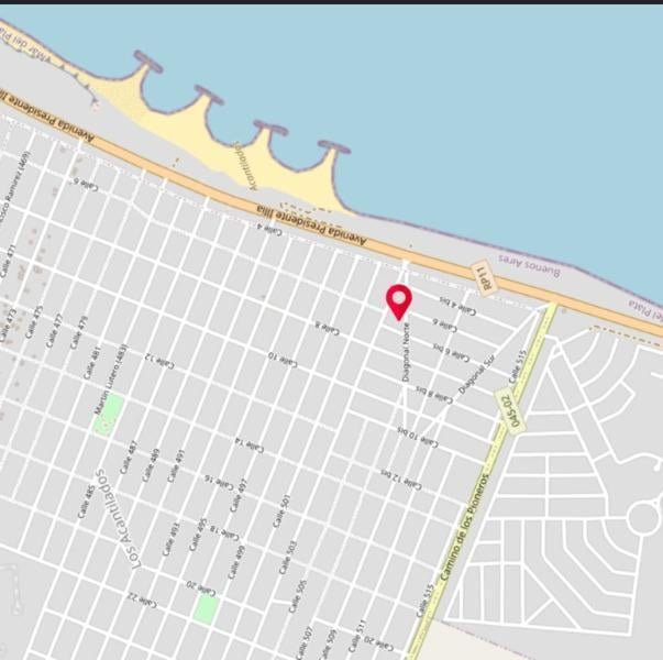 Excelente lote en los acantilados de 20. 77 de frente por 16. 75 de fondo