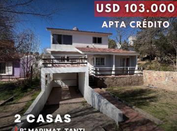 Casa · 180m² · 8 Ambientes · 1 Cochera · Venta 2 Casas de 2 Dorm. en un Mismo Terreno a 100 m de La Ruta en Tanti