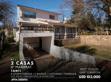 Casa · 180m² · 8 Ambientes · 1 Cochera · Venta 2 Casas de 2 Dorm. en un Mismo Terreno a 100 m de La Ruta en Tanti