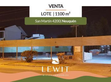 Terreno · 1101m² · Venta Lote Comercial | Apto Desarrollo | Av San Martín Al 4200 | Neuquén