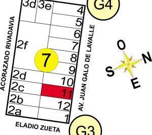 Terreno , Pavón · Chacra: Av Juan Galo de Lavalle E/ Mascias y Zueta - Pavón - B693