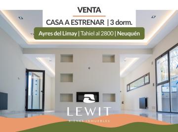 Casa · 172m² · 4 Ambientes · 2 Cocheras · Venta Casa a Estrenar | 3 Dorm. | Pileta | Bº Abierto Ayres del Limay | Neuquén
