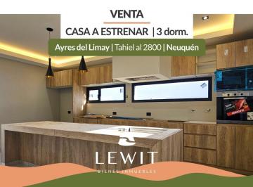 Casa · 172m² · 4 Ambientes · 2 Cocheras · Venta Casa a Estrenar 3 Dorm. | Ayres del Limay | Pileta y Apta Crédito