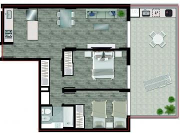 Departamento · 74m² · 3 Ambientes · Venta Departamento Barrio Martin