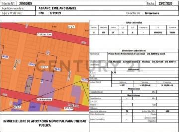 Terreno de 5 ambientes, Rosario · Venta - Lote con Casa Para Desarrollo (Pb + 10) | Mendoza 2900, Barrio Lourdes