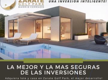 Terreno · 600m² · Lote en Barrio Privado Golf Park - Zarate
