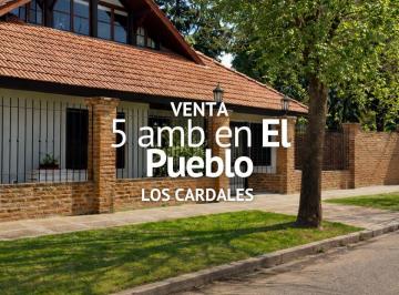 Casa · 310m² · 5 Ambientes · Casa 5 Ambientes en Venta, Centro del Pueblo Los Cardales
