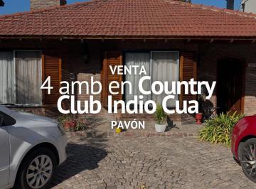 Casa · 100m² · 4 Ambientes · Casa 4 Ambientes en Venta, Country Club Indio Cua, Pavon, Exaltacion de La Cruz