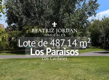 Terreno · 487m² · Terreno en Venta, Barrio Los Paraisos, Los Cardales