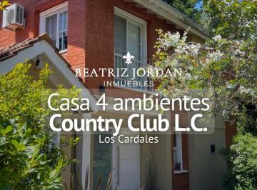 Casa · 200m² · 4 Ambientes · Casa 4 Ambientes en Venta, Country Club Los Cardales